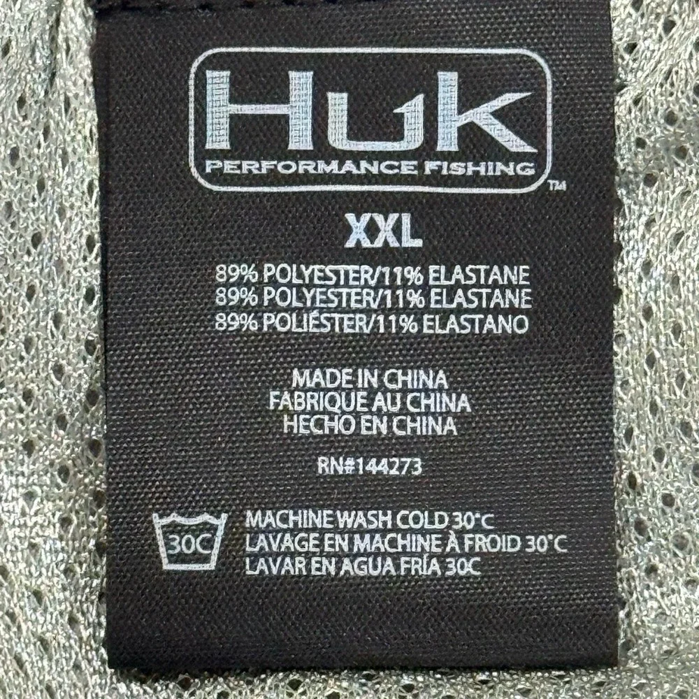 Huk Performance Fishing Shorts‎ Gray Men's XXL